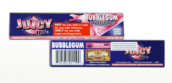 Ризлы JJ's Bubble gum king size - Бренд Juicy Jay's - Магазин домашних увлечений homehobbyshop.ru