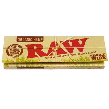 Бумажки RAW Organic Single Wide 50 листов - Бренд RAW - Магазин домашних увлечений homehobbyshop.ru